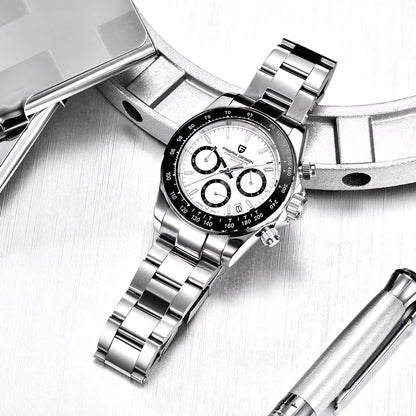 2026 New Men'S Watches Quartz Business Watch Mens Watches Top Brand Luxury Watch Men Chronograph VK63 Reloj Hombre
