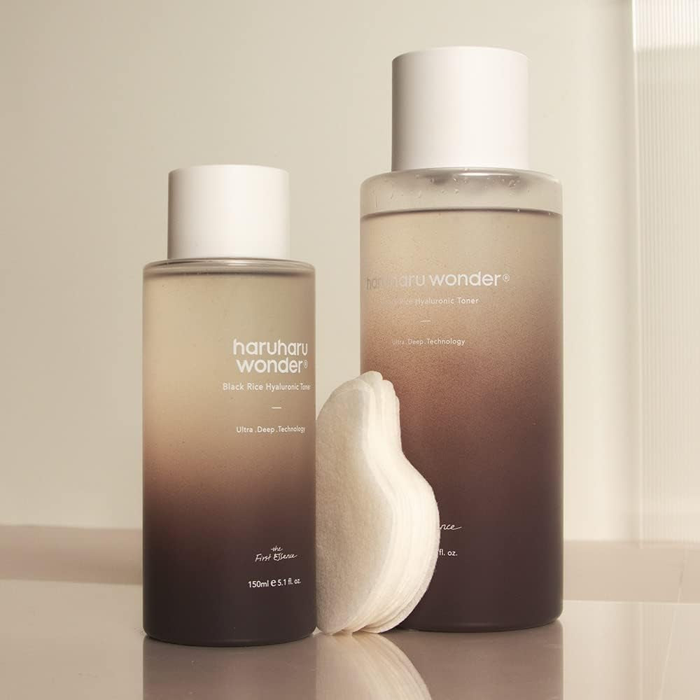 Wonder Black Rice Hyaluronic Toner - Achieve Deep Hydration & Glass Skin with Vegan, Cruelty-Free Formula - 10.1 Fl.Oz