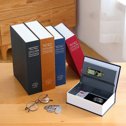 Discreetly Secure Your Valuables with Our High-Quality Hidden Book Safe - The Perfect Coin Bank and Cash Box!