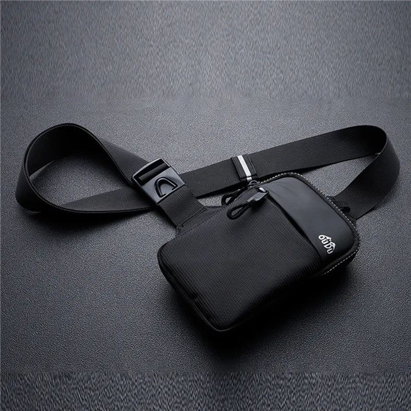 Versatile Sports Chest Bag for Men and Women - Waterproof Crossbody Bag for Outdoor Adventures