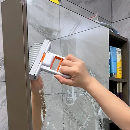 Revolutionary Multi-Functional Mini Mop | Compact Wet/Dry Cleaning Tool for Kitchen, Bathroom & Car | Durable & Retractable Design