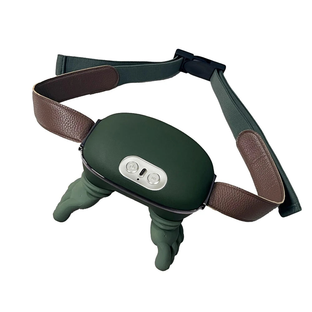 Experience Ultimate Relaxation with the 4D Bionic Finger Neck and Shoulder Massager – Wireless Cervical Trapezius Kneading Shawl with Brushless Motor