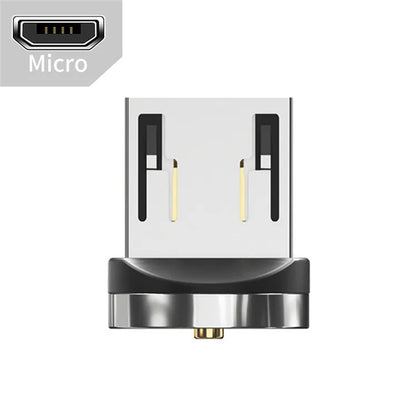 Experience Ultimate Convenience with the 540 Rotate Magnetic Type-C Mobile Phone Charger Cable for iPhone, Samsung, and Xiaomi