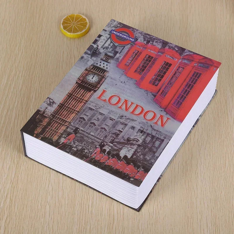 Discreetly Secure Your Valuables with Our High-Quality Hidden Book Safe - The Perfect Coin Bank and Cash Box!