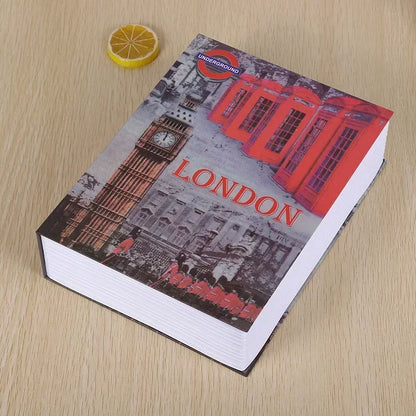 Discreetly Secure Your Valuables with Our High-Quality Hidden Book Safe - The Perfect Coin Bank and Cash Box!