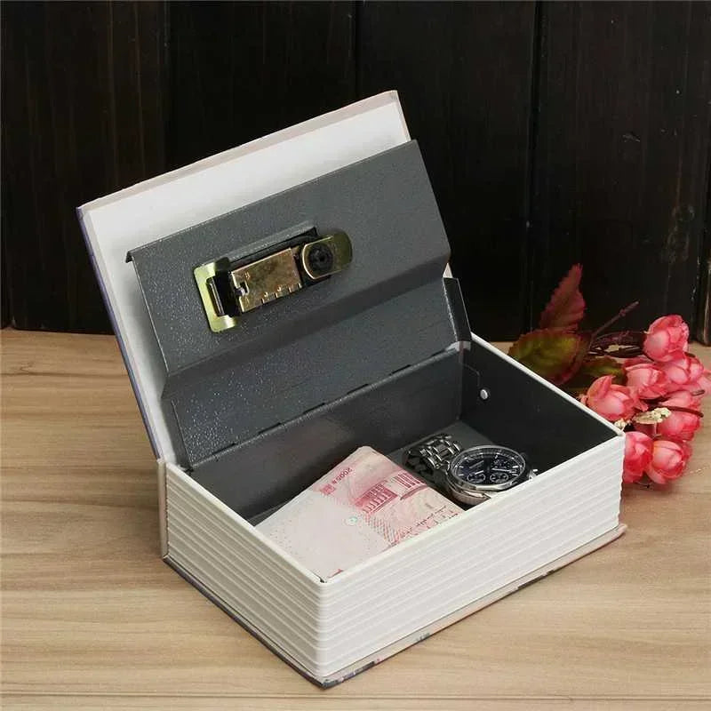 Discreetly Secure Your Valuables with Our High-Quality Hidden Book Safe - The Perfect Coin Bank and Cash Box!
