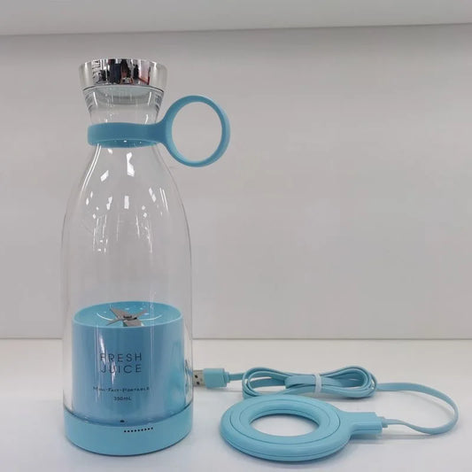 Experience Freshness Anywhere with the Portable Electric Juicer Blender - Your Ultimate Mini Fruit Mixer!