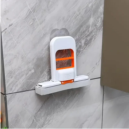 Revolutionary Multi-Functional Mini Mop | Compact Wet/Dry Cleaning Tool for Kitchen, Bathroom & Car | Durable & Retractable Design