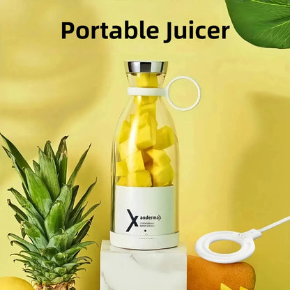 Experience Freshness Anywhere with the Portable Electric Juicer Blender - Your Ultimate Mini Fruit Mixer!