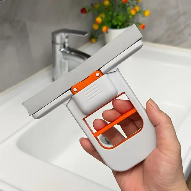 Revolutionary Multi-Functional Mini Mop | Compact Wet/Dry Cleaning Tool for Kitchen, Bathroom & Car | Durable & Retractable Design