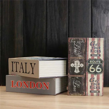 Discreetly Secure Your Valuables with Our High-Quality Hidden Book Safe - The Perfect Coin Bank and Cash Box!
