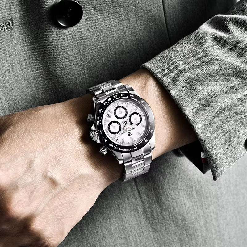 2026 New Men'S Watches Quartz Business Watch Mens Watches Top Brand Luxury Watch Men Chronograph VK63 Reloj Hombre
