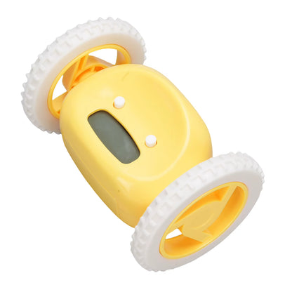 Wake Up on Time with the Extra Loud Alarm Clock on Wheels - Perfect for Heavy Sleepers!