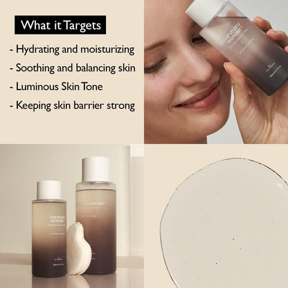Wonder Black Rice Hyaluronic Toner - Achieve Deep Hydration & Glass Skin with Vegan, Cruelty-Free Formula - 10.1 Fl.Oz