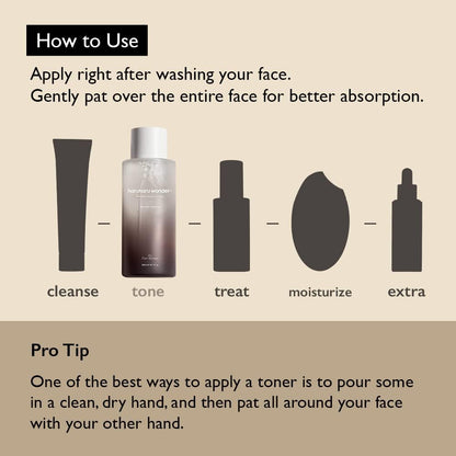 Wonder Black Rice Hyaluronic Toner - Achieve Deep Hydration & Glass Skin with Vegan, Cruelty-Free Formula - 10.1 Fl.Oz